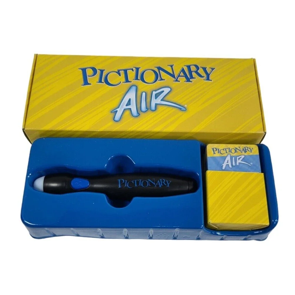 Pictionary Air Game, Classic Family Fun Excellent condition sealed cards